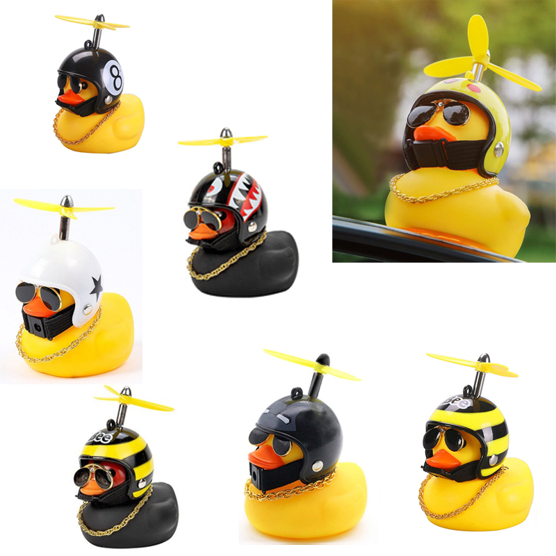 Aero Cycling Helmet - Jouet de canard en caoutchouc pour