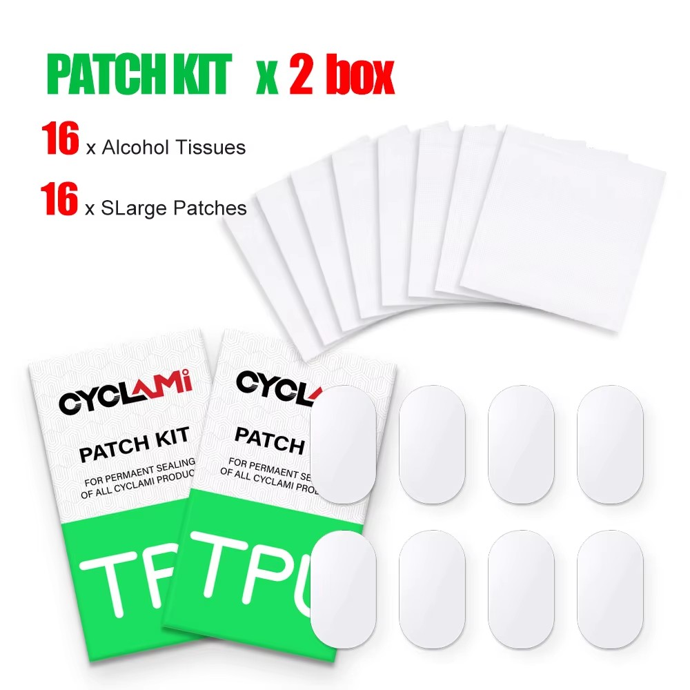 Bicycle Repair Kit - CYCALMI 16/80 pièces chambre à air