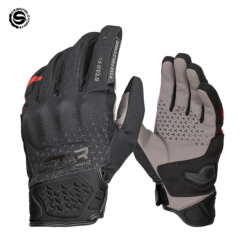 Cycling Gear Black - Gants de moto et de cyclisme