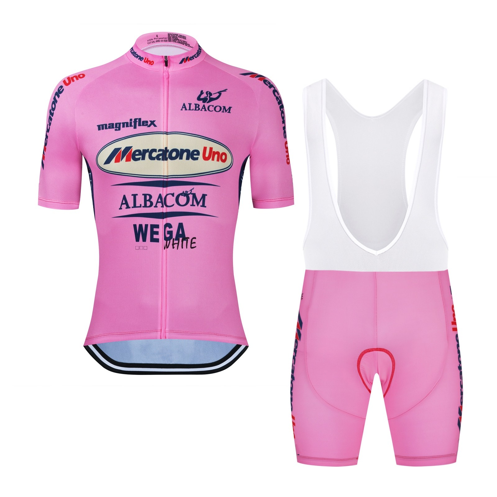 Cycling Gear Italy - Maillot de cyclisme rétro Team Mercatone
