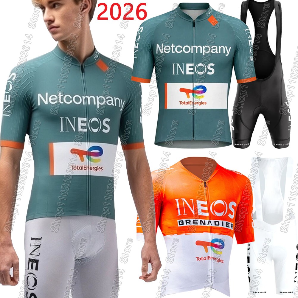 Cycling Gear Italy - Ensemble de maillot de cyclisme Netcompany-Ineos