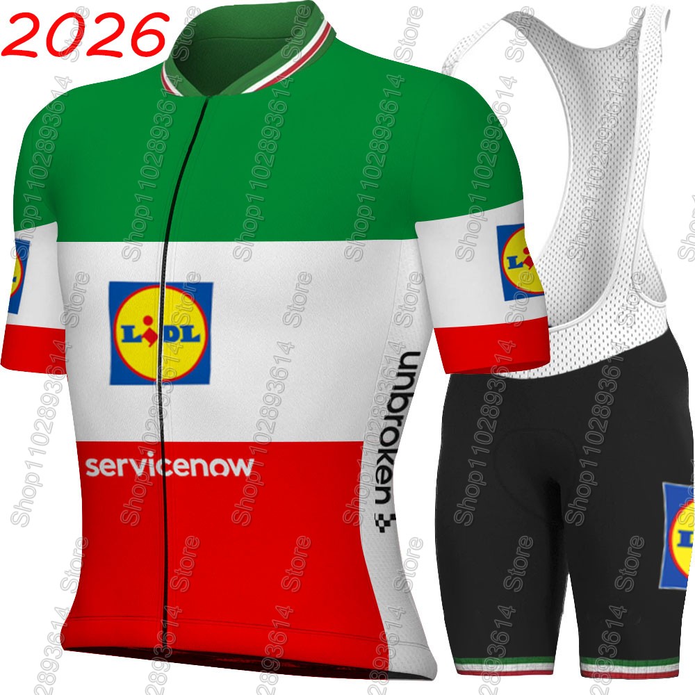 Cycling Gear Italy - Ensemble de maillot de cyclisme Lidl