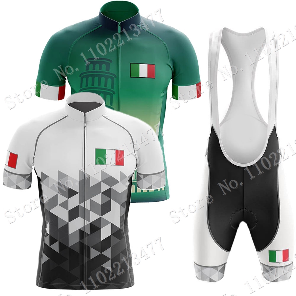 Cycling Gear Italy - Ensemble de maillot de cyclisme de