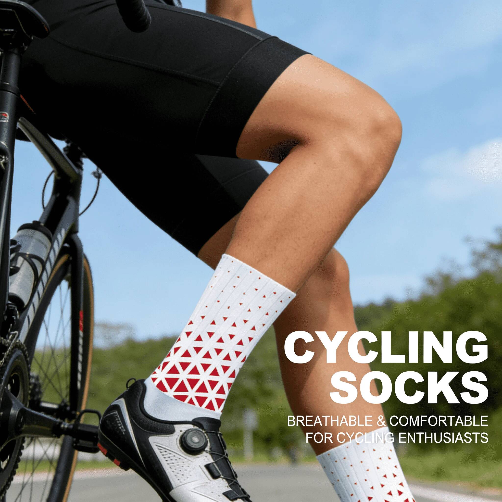 Chaussettes de cyclisme profes - Cycling Gear Men avis et prix