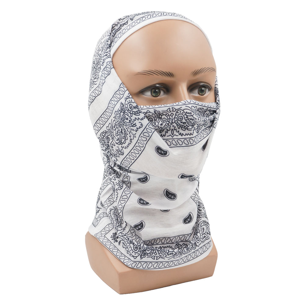 Blanc Paisley cou Gater Tube h - Cycling Gear Black avis et prix