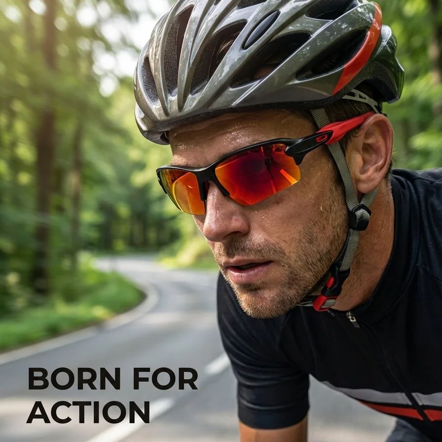 Lunettes de sport polarisées u - Cycling Glasses avis et prix