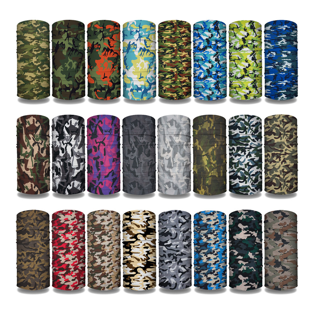 CM01-CM33 Camo imprimé Bandana - Cycling Gear Women avis et prix