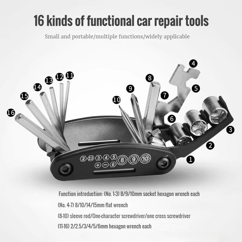 Kit d'outils de réparation de  - Bicycle Repair Kit avis et prix