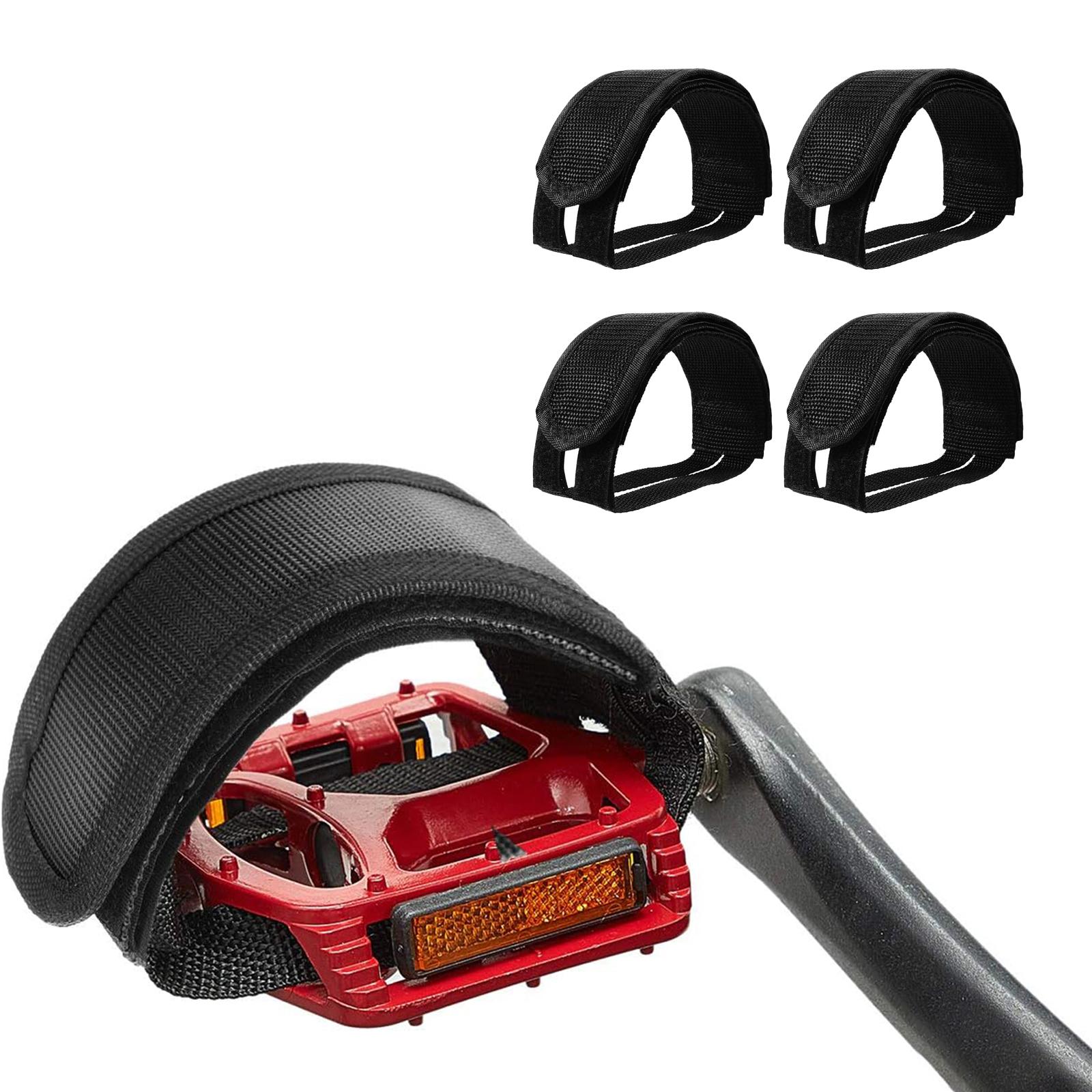Sangles de pédale de vélo anti - Cycling Gear Black avis et prix