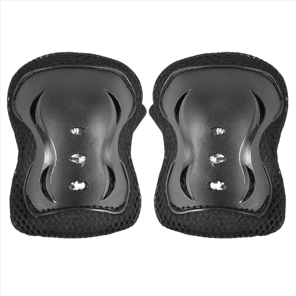 【Hodong noir】 2X genouillères  - Cycling Gear Black avis et prix
