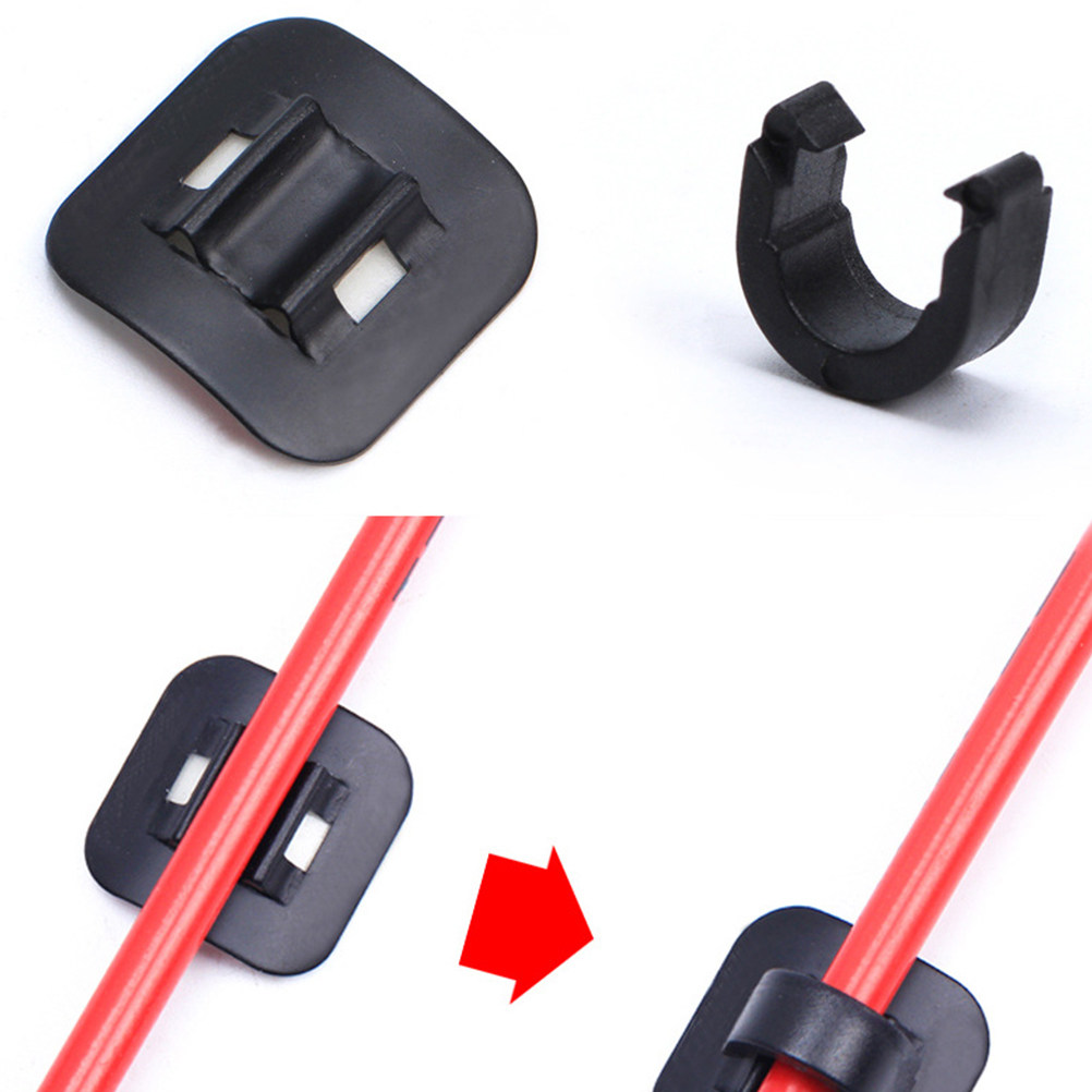 2 pièces de clips de câble de  - Cycling Gear Black avis et prix